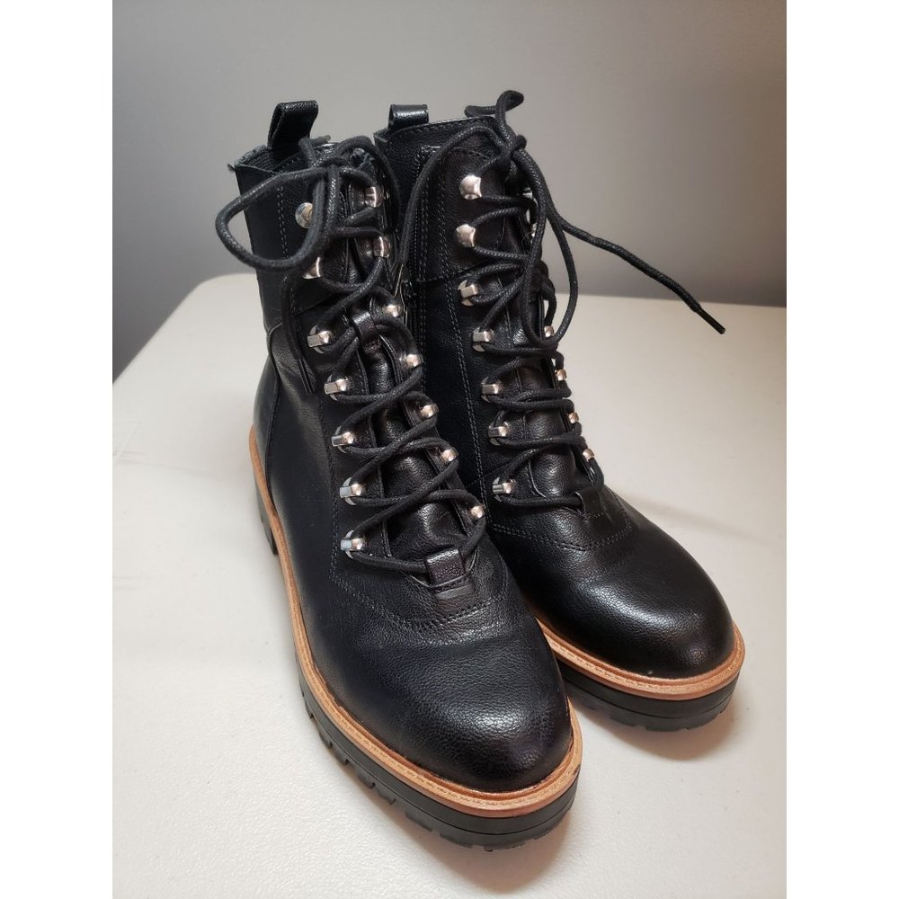 Nine West Ivana Combat Boot Women's Size 7.5 - Picture 1 of 7